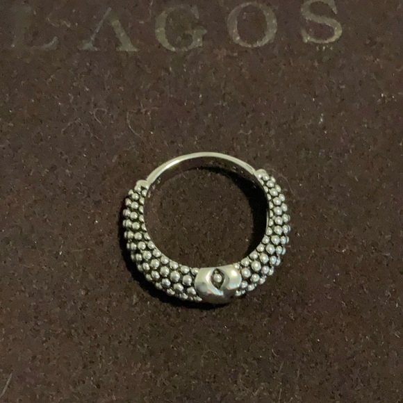 Lagos X beaded ring size 7 - Picture 3 of 10